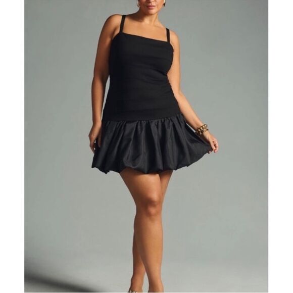NWT Anthropologie Sunday in Brooklyn
Black Bubble Mini Dress-kk15 - Picture 4 of 13
